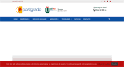 Desktop Screenshot of epostgrado.com