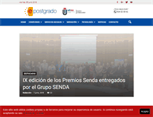 Tablet Screenshot of epostgrado.com